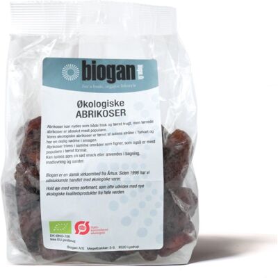 biogan - Ekologiska aprikoser 400g biogan - Ekologiska aprikoser 400g