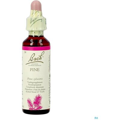 Bach® ORIGINAL FLOWER REMEDIES - Tall (Pine) 27% alkohol - 20 ml Bach® ORIGINAL FLOWER REMEDIES - Tall (Pine) 27% alkohol - 20 ml