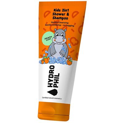 HYDROPHIL - Kids 2in1 shower & shampoo - Hippo HYDROPHIL - Kids 2in1 shower & shampoo - Hippo