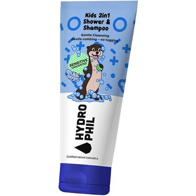 HYDROPHIL - Kids 2in1 shower & shampoo - Otter HYDROPHIL - Kids 2in1 shower & shampoo - Otter