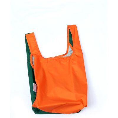 KIND BAG - Shoppingkasse Bicolour Orange & Green, Mini KIND BAG - Shoppingkasse Bicolour Orange & Green, Mini