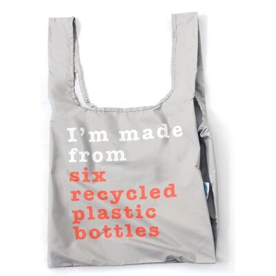 KIND BAG - Shoppingkasse Recycle Grey & coral, Medium KIND BAG - Shoppingkasse Recycle Grey & coral, Medium