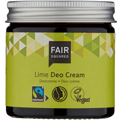 FAIR SQUARED - Lime Creme Deodorant - Zero Waste FAIR SQUARED - Lime Creme Deodorant - Zero Waste