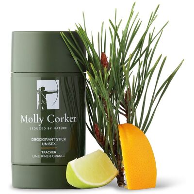 Molly Corker - Natural deodorant stick - Lime Pine Orange - Tracker Molly Corker - Natural deodorant stick - Lime Pine Orange - Tracker
