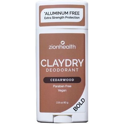 zionhealth - Bio Claydry deodorant - Cedarwood zionhealth - Bio Claydry deodorant - Cedarwood
