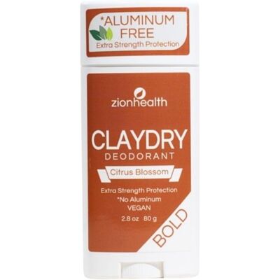 zionhealth - Bio Claydry deodorant - Citrus Blossom zionhealth - Bio Claydry deodorant - Citrus Blossom