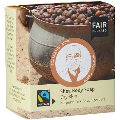 FAIR SQUARED - Ekologisk Shea kropps tvålBar FAIR SQUARED - Ekologisk Shea kropps tvålBar