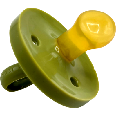 BABY POP - Anatomisk napp i naturgummi - 0-6m - grön BABY POP - Anatomisk napp i naturgummi - 0-6m - grön