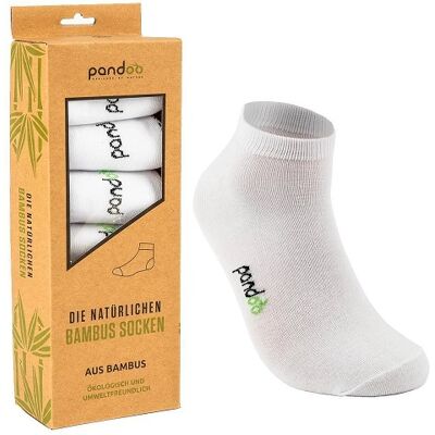 Pandoo - Vita Low Cut Bambusstrumpor, str. 35-38, 6-pack Pandoo - Vita Low Cut Bambusstrumpor, str. 35-38, 6-pack