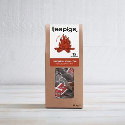 teapigs - pumpkin spice chai tea - sooo chocolatey teapigs - pumpkin spice chai tea - sooo chocolatey