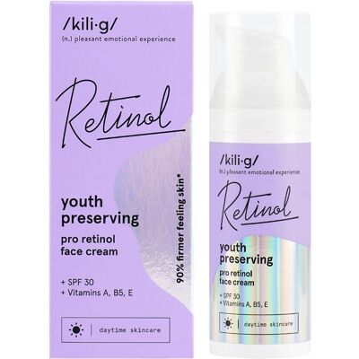kili g /kili∙g/ - Retinol face cream +SPF 30 kili g /kili∙g/ - Retinol face cream +SPF 30