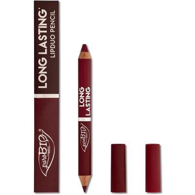 puroBIO Cosmetics - Long Lasting Lipduo pencil mat burgundy 106 puroBIO Cosmetics - Long Lasting Lipduo pencil mat burgundy 106
