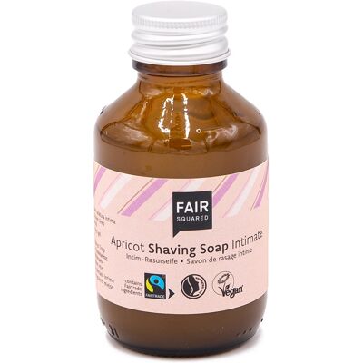 FAIR SQUARED - Organisk Intimate Shaving Soap Apricot 100ml. FAIR SQUARED - Organisk Intimate Shaving Soap Apricot 100ml.