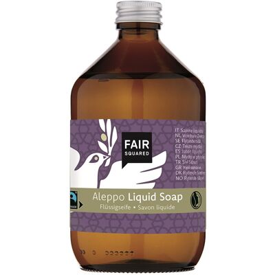 FAIR SQUARED - Khiro´s flytande organisk Aleppo tvål 500ml. FAIR SQUARED - Khiro´s flytande organisk Aleppo tvål 500ml.