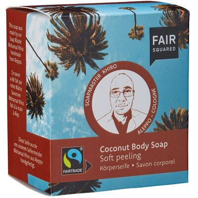 FAIR SQUARED - Ekologisk Body Peeling Tvål Bar FAIR SQUARED - Ekologisk Body Peeling Tvål Bar