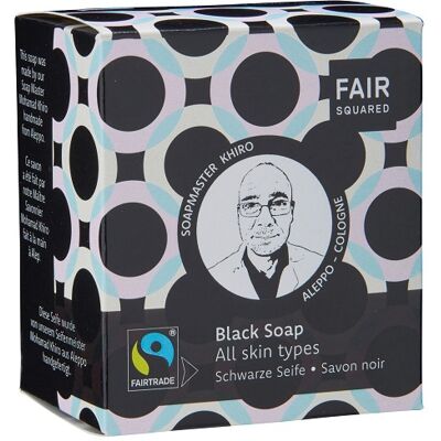 FAIR SQUARED - Ekologisk Charcoal Ansikts tvål för alla hudtyper FAIR SQUARED - Ekologisk Charcoal Ansikts tvål för alla hudtyper