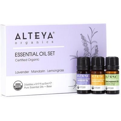 Alteya Organics - Ekologiska Essentiel oljor Pure Indulgence Presentlåda Alteya Organics - Ekologiska Essentiel oljor Pure Indulgence Presentlåda