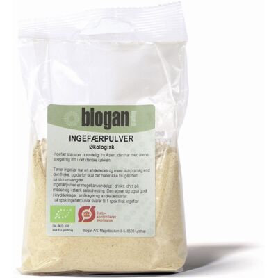 biogan - Ekologiskt ingefärspulver biogan - Ekologiskt ingefärspulver