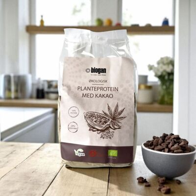 biogan - Organiskt växtprotein - Kakao biogan - Organiskt växtprotein - Kakao