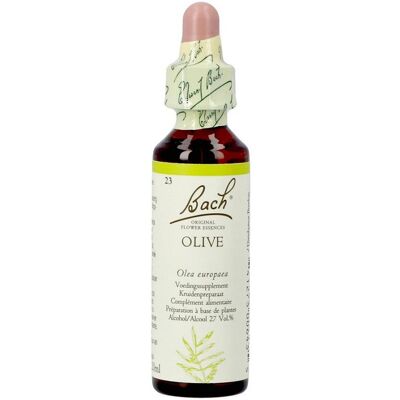 Bach Flower Remedies Olive - Stödjer emotionell styrka - 20ml Bach Flower Remedies Olive - Stödjer emotionell styrka - 20ml