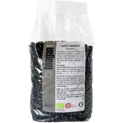 Biogan Svarta Bönor - 1kg - Mat Biogan Svarta Bönor - 1kg - Mat