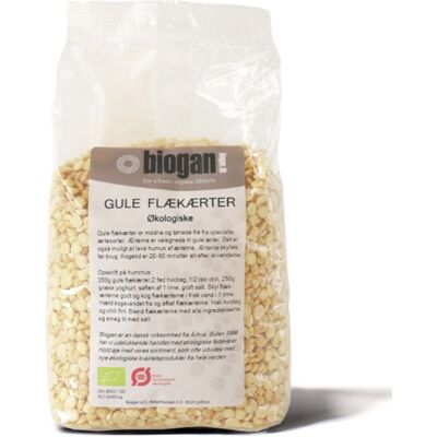 biogan - Ekologiska gula ärtor biogan - Ekologiska gula ärtor