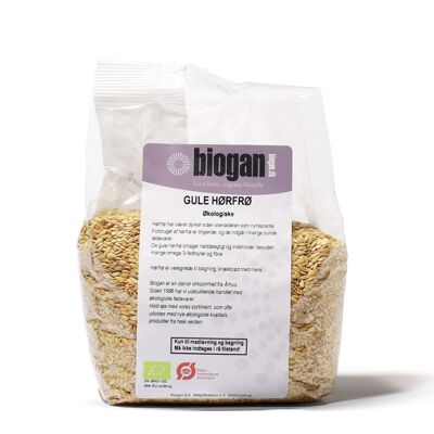 biogan - Ekologiska gula linfrön biogan - Ekologiska gula linfrön