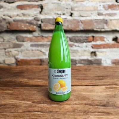 biogan - Ekologisk citronsaft biogan - Ekologisk citronsaft