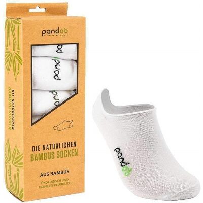 Pandoo Vita Footies i bambu, strl. 35-38, 6-pack Pandoo Vita Footies i bambu, strl. 35-38, 6-pack