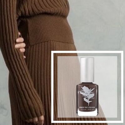 PRITI NYC - N°592 - Chocolate Daisy PRITI NYC - N°592 - Chocolate Daisy