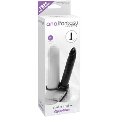 Pipedream Anal Fantasy Double Trouble 15cm - Anal Lek Pipedream Anal Fantasy Double Trouble 15cm - Anal Lek