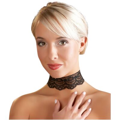 Cottelli - Konstläderspets Halsband Bdsm Kostymtillbehör Cottelli - Konstläderspets Halsband Bdsm Kostymtillbehör
