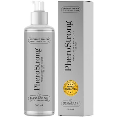 Pherostrong By Night - Massageolja För Män - 100ml Pherostrong By Night - Massageolja För Män - 100ml
