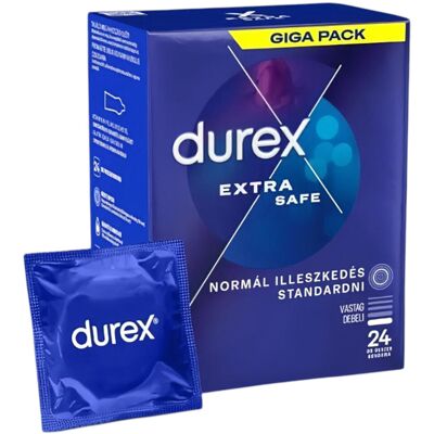 Durex - Kondom Extra Säker - 24 St Durex - Kondom Extra Säker - 24 St