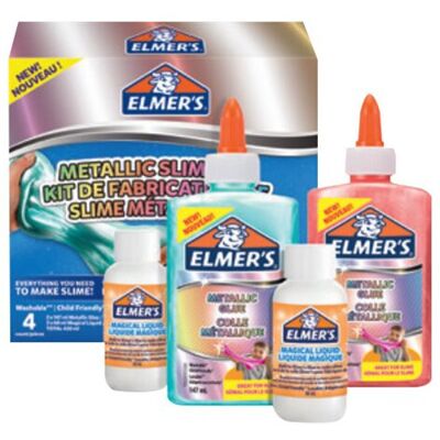 Elmer's Metallic - slajmkit - 4 delar Elmer's Metallic - slajmkit - 4 delar