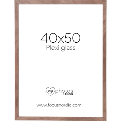 Focus Soul Walnut veneer 40x50 Plexi Focus Soul Walnut veneer 40x50 Plexi