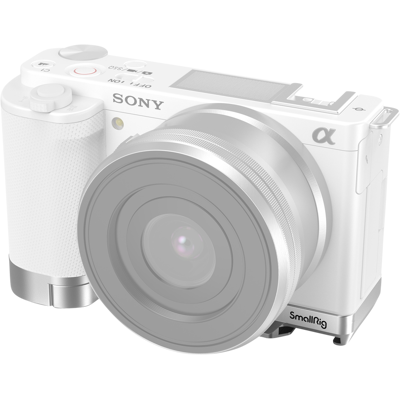 SmallRig Silver Utvidningsgrepp för Sony ZV-E10 - Kameratillbehör SmallRig Silver Utvidningsgrepp för Sony ZV-E10 - Kameratillbehör