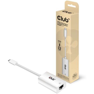Club 3D CAC-1519 - nätverksadapter - USB-C 3.2 Gen 1 - Gigabit Ethernet Club 3D CAC-1519 - nätverksadapter - USB-C 3.2 Gen 1 - Gigabit Ethernet