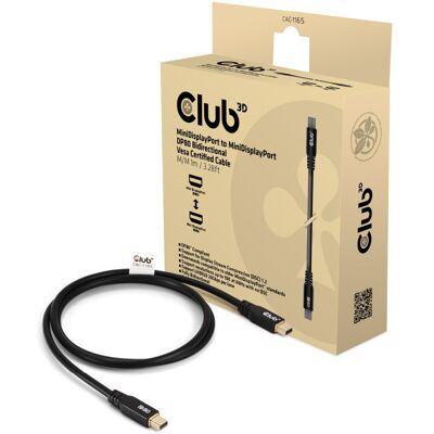 Club 3D - DisplayPort-kabel - Mini DisplayPort till Mini DisplayPort - 1 m Club 3D - DisplayPort-kabel - Mini DisplayPort till Mini DisplayPort - 1 m