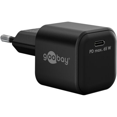 Goobay 65369 mobilladdare Mobiltelefon, Bärbar dator, Smartphone Svart AC inomhus Goobay 65369 mobilladdare Mobiltelefon, Bärbar dator, Smartphone Svart AC inomhus
