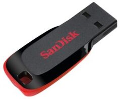 SanDisk USB-minne 32GB Cruzer Blade svart