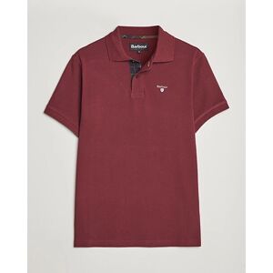 Barbour Lifestyle Tartan Pique Polo Ruby