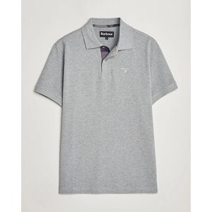 Barbour Lifestyle Tartan Pique Polo Grey Marl