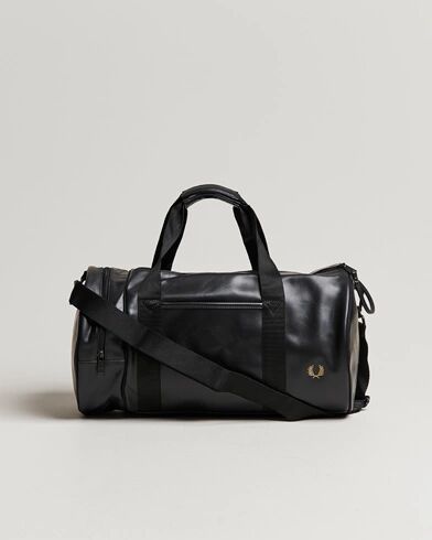 Fred Perry Tonal Barrel Bag Black