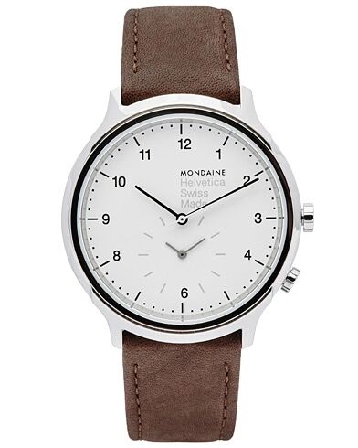 Mondaine Helvetica 2nd TZ T12 White 40mm