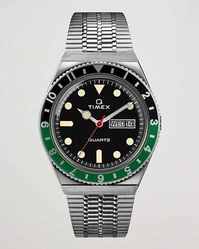 Timex Q Reissue 1979 Black/Green