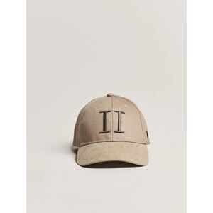 Les Deux Baseball Cap Suede II Dark Sand