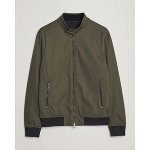 Oscar Jacobson Harris Harrington Nylon Jacket Green