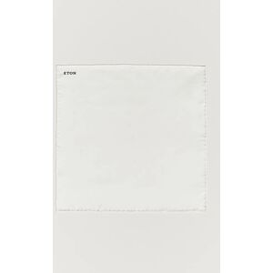 Eton Silk Pocket Square White