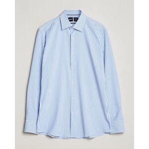 Boss BLACK Hank 4-Way Stretch Striped Shirt Light Blue